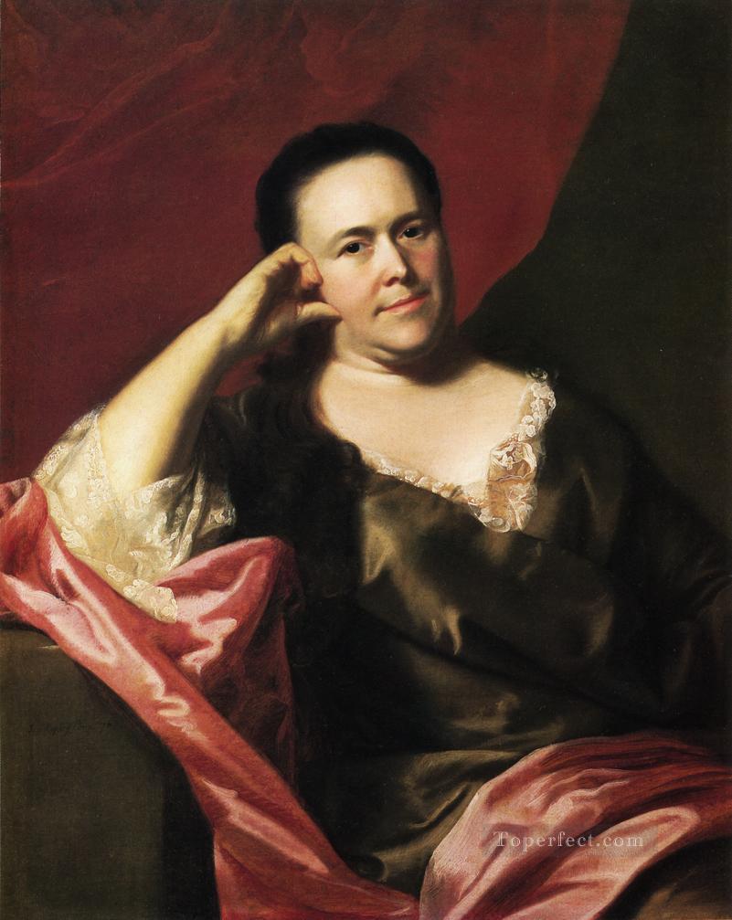ジョン・スコリー夫人 マーシー・グリーンリーフ植民地時代のニューイングランドの肖像画 ジョン・シングルトン・コプリー油絵